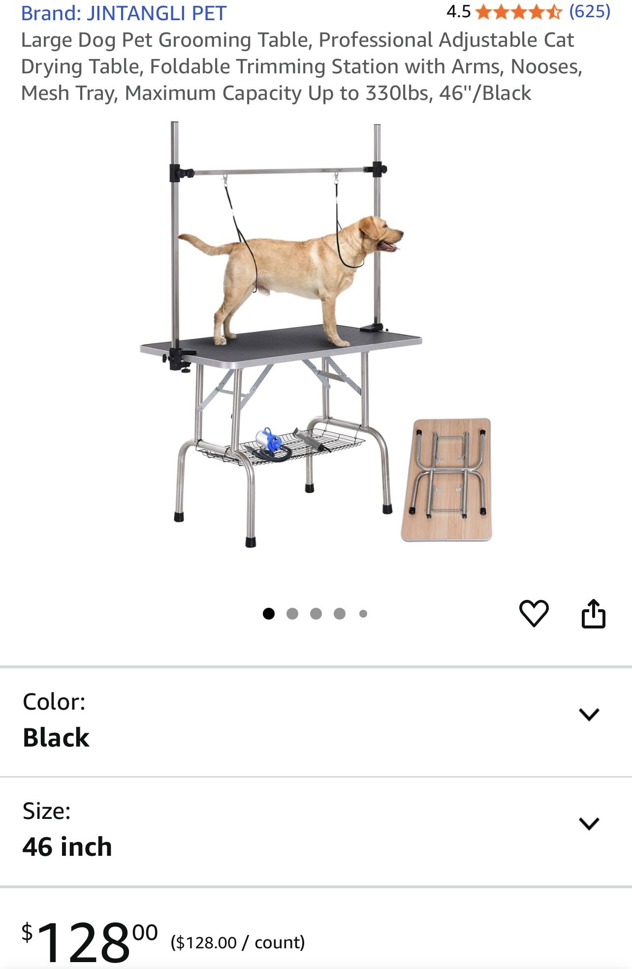 Pet Grooming Table