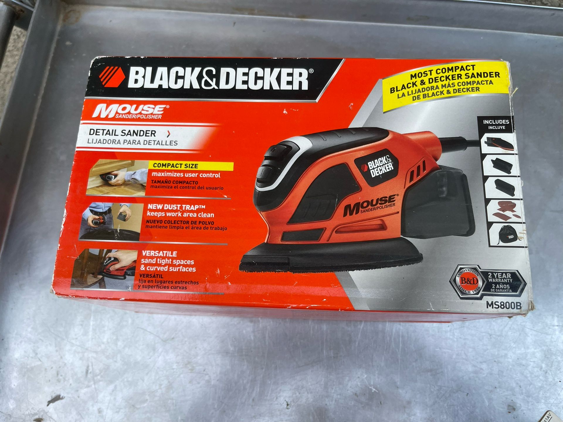 Black Deckers Mouse Detail Sander