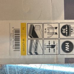 Festool 495381 Fine Tooth Cross Cut Saw Blade For TS 75 Plunge Cut