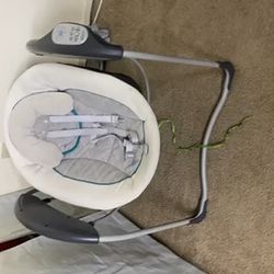 Baby Swings By Self 6 Speed Adjaster
