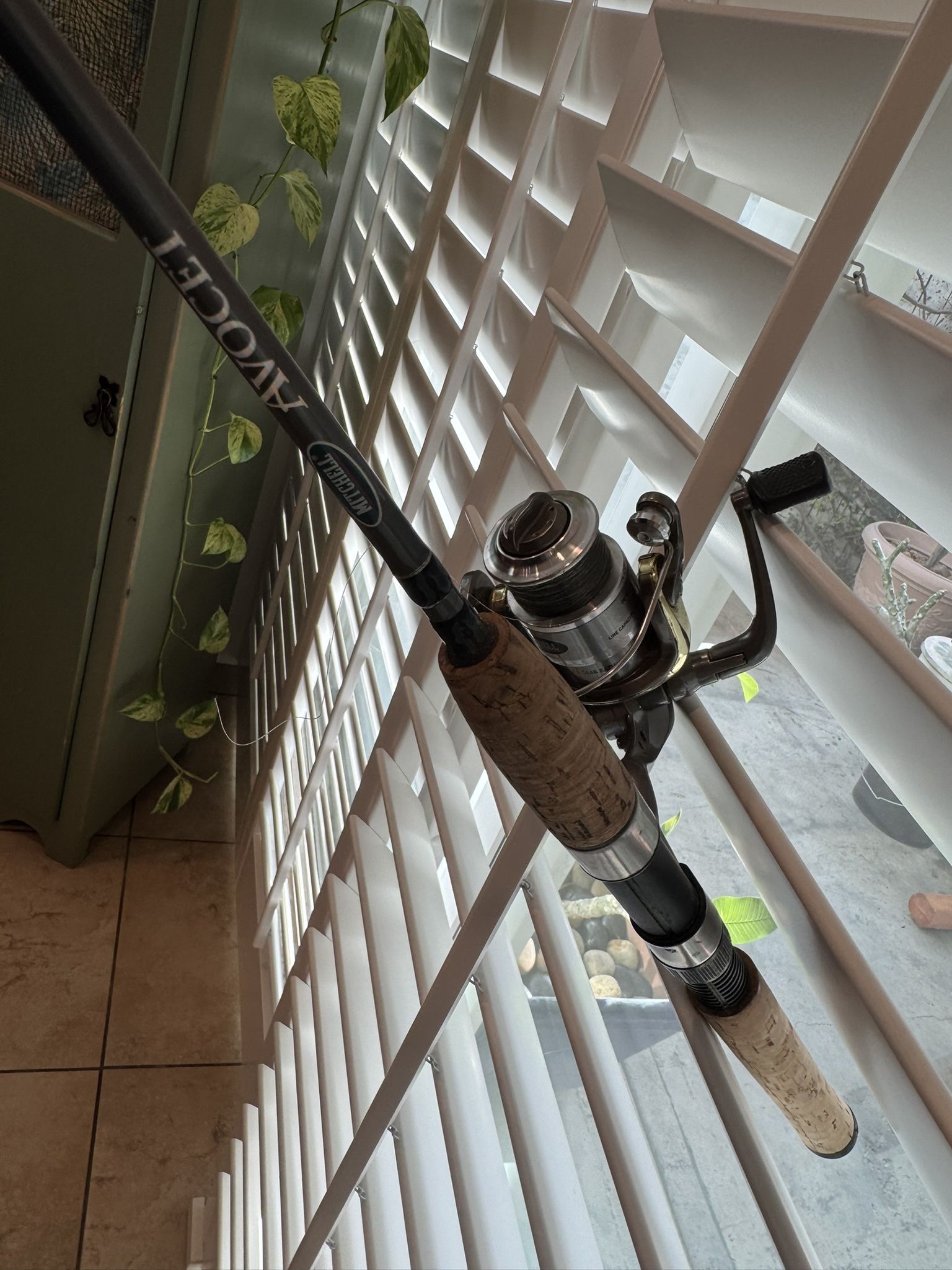 Mitchell Avocet Fresh Water Fishing Pole - Used