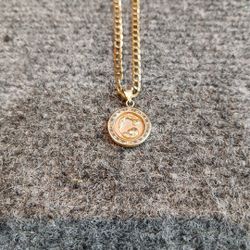 10k Gold Pendant Chain