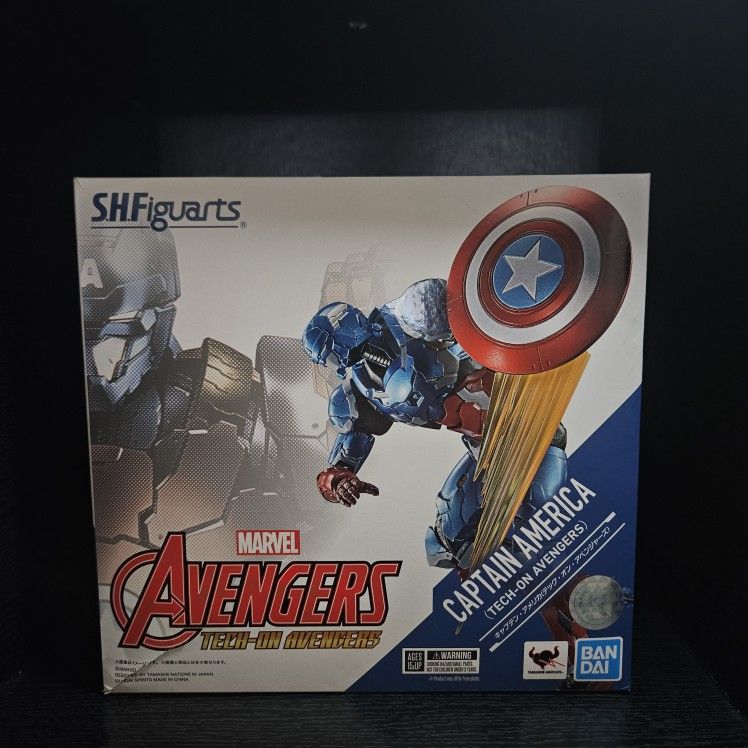 S.H. Figuarts - TECH-ON CAPTAIN AMERICA