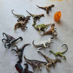 Jurassic park mini toys