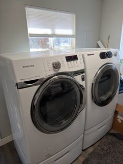 Samsung Gas Front Load Dryer + Free Washer Frontload