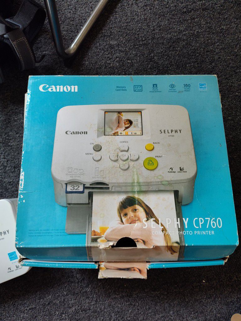 Canon Selphy Compact Photo Printer 