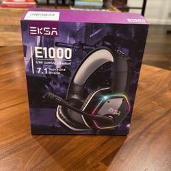 BRAND NEW: EKSA E1000 USB Headset