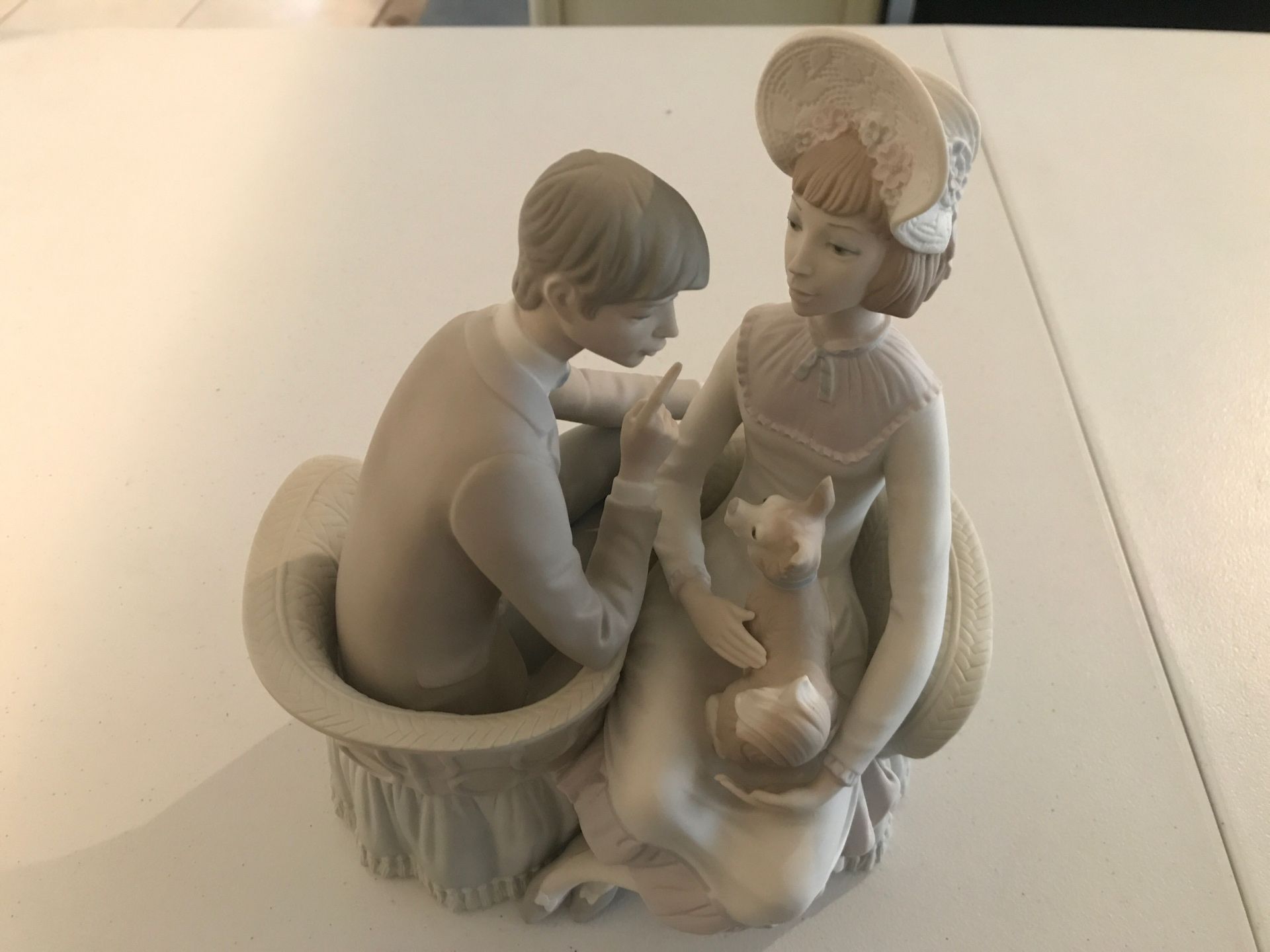 Lladro Porcelain Figurine Model #4830 "You And Me"