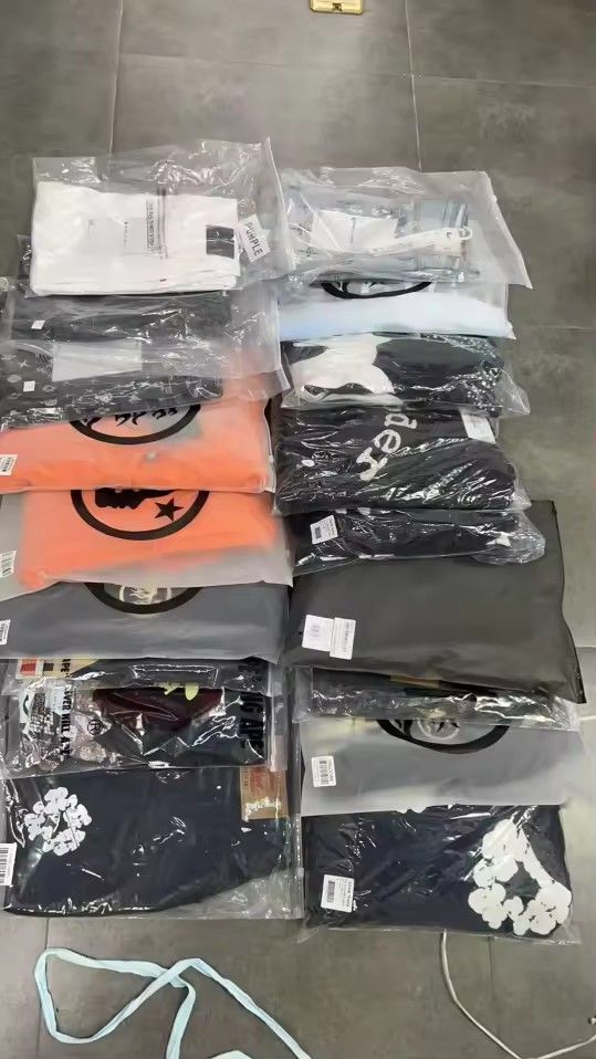 Spider, Bape, Essentials, Hellstar Etc