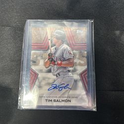 Tim Salmon Stars Autograph #49/50