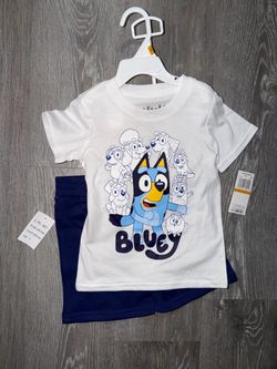 Bluey Toddler 2-Piece T-Shirt and Shorts Set
