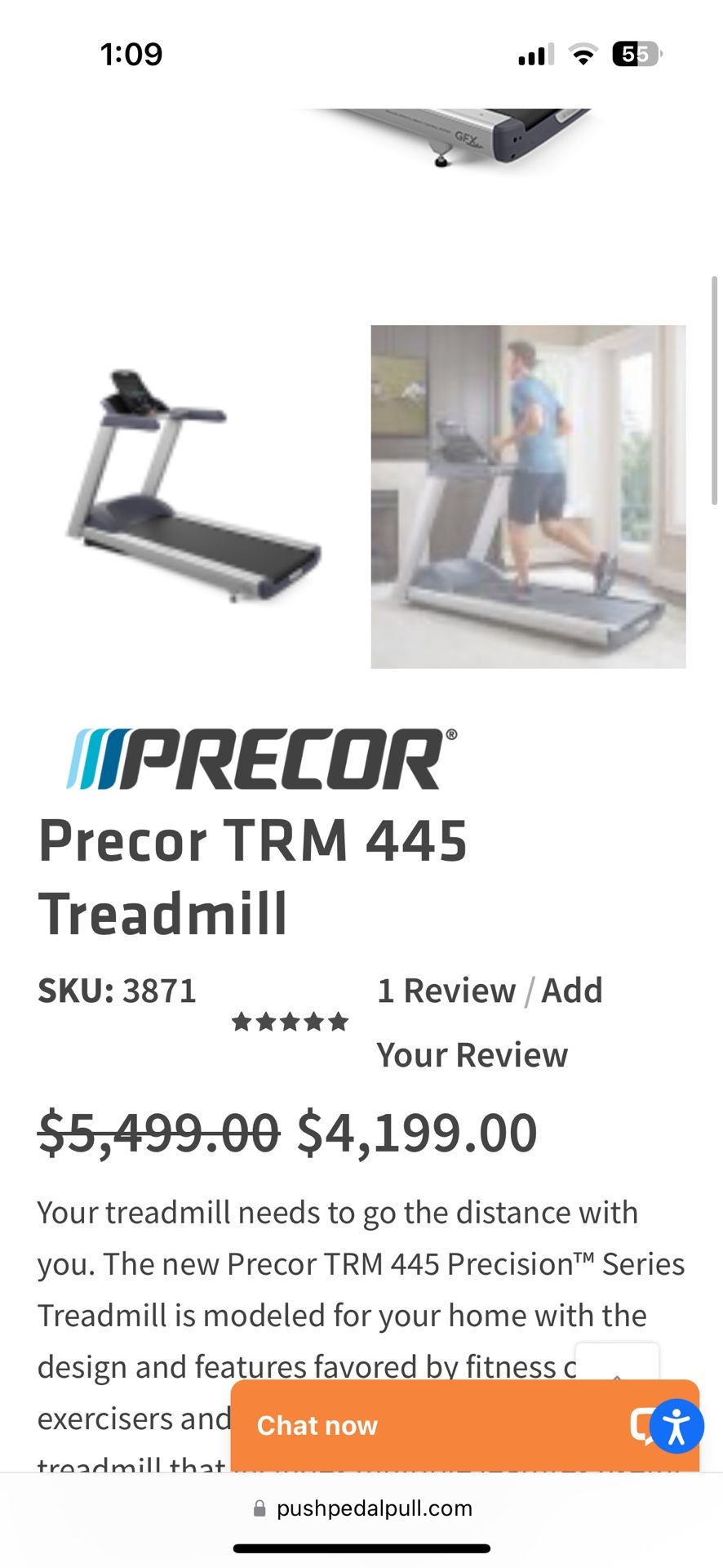 Precor trm 445 Precision Series Treadmill for Sale in Downers Grove IL OfferUp