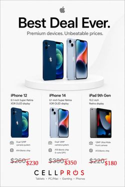iPhones and IPad
