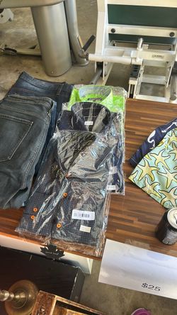 Men’s XL Jared Lang $25 each