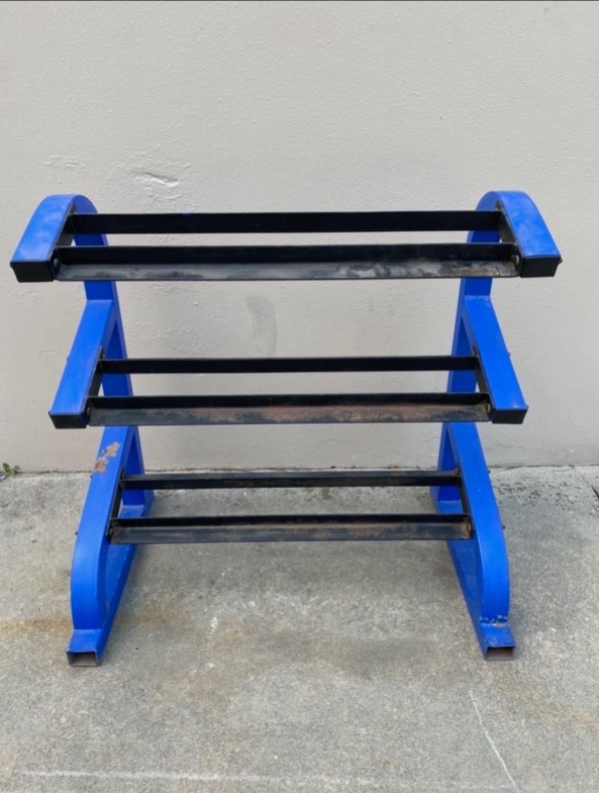 3 Tier Solid Steel Dumbbell Weight Rack…. Home Gym Fitness…. $100 Price is Firm!!!