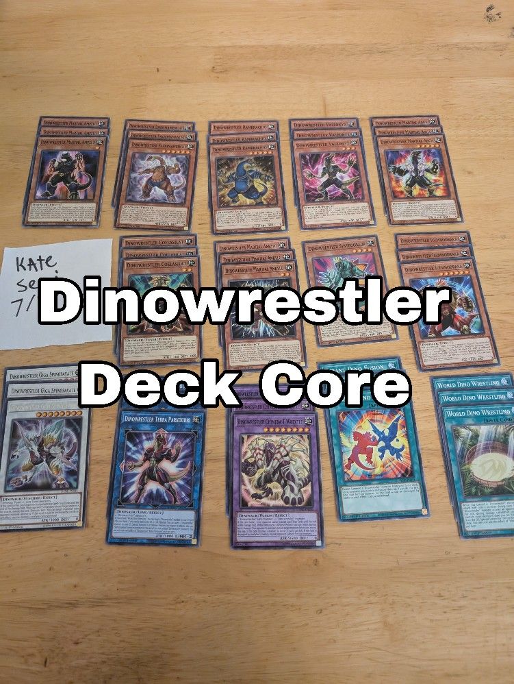 Yu-Gi-Oh Dinowrestler Deck Core