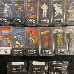 2022 SDCC Figpin Exclusives-limited Editions
