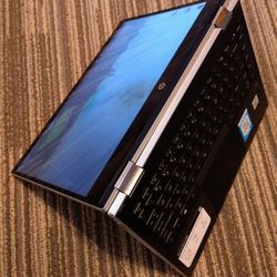 2021 HP Touchscreen X360 2 in 1 Laptop/Tablet Intel 10th Gen CPU 8 GB Ram 256 GB SSD Webcam HDMI Wi-Fi Bluetooth Windows 10 