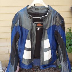 Vintage AGV Motorcycle Jacket 