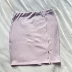 light pink tight skirt 