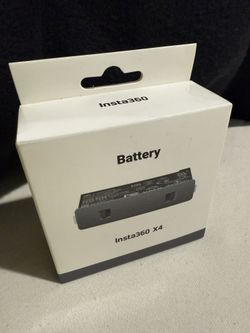 INSTA 360 X4 - Battery.