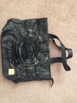 Large flower purse