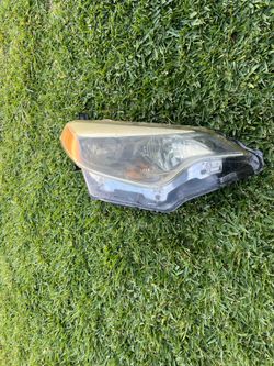 Toyota Corolla headlight