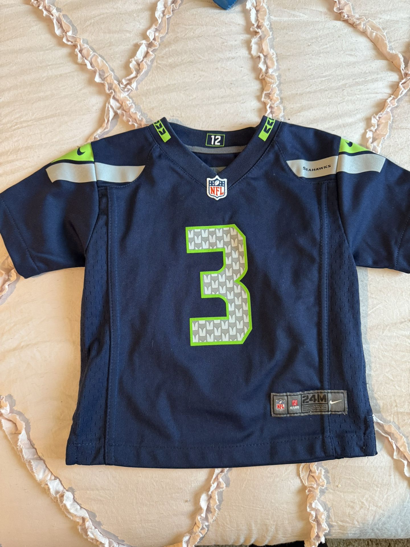 Seahawks Jersey Toddler Size 2 Original