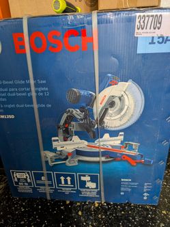 Bosch glide 12" miter saw GCM12SD