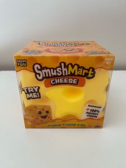 Smush Mart Cheese Squishy Toy