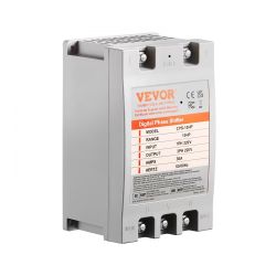 2# 3 Phase Converter - 10HP 30A 220V Single Phase to 3 Phase Converter, Digital Phase Shifter for Residential and Light Commercial Use, 220V Input/Out