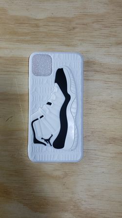 Air Jordan 11 3D Case For iPhone 11 Pro Max Color White