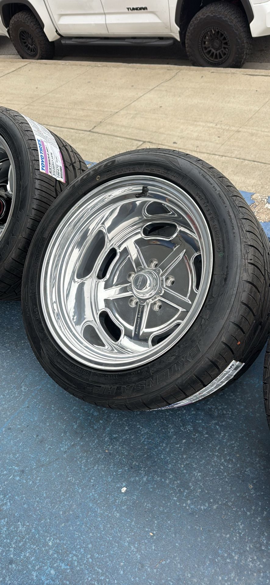 WHEELS AMERICAN RACING 17x11 OBS C10