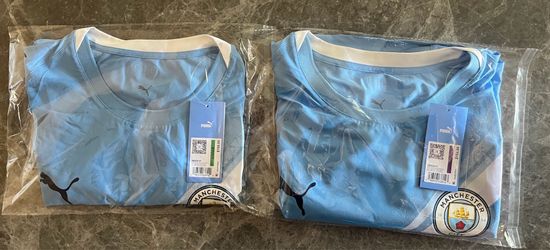 Puma Manchester City FC Home Player Edition Jersey L & XXL