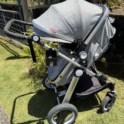 Cyne Baby 2in1 Bassinet Stroller 