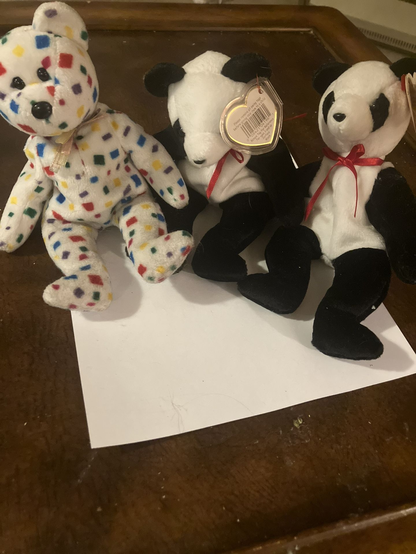 Vintage Ty Beanie Baby Bear Bundle - 3 Adorable Retired Bears!