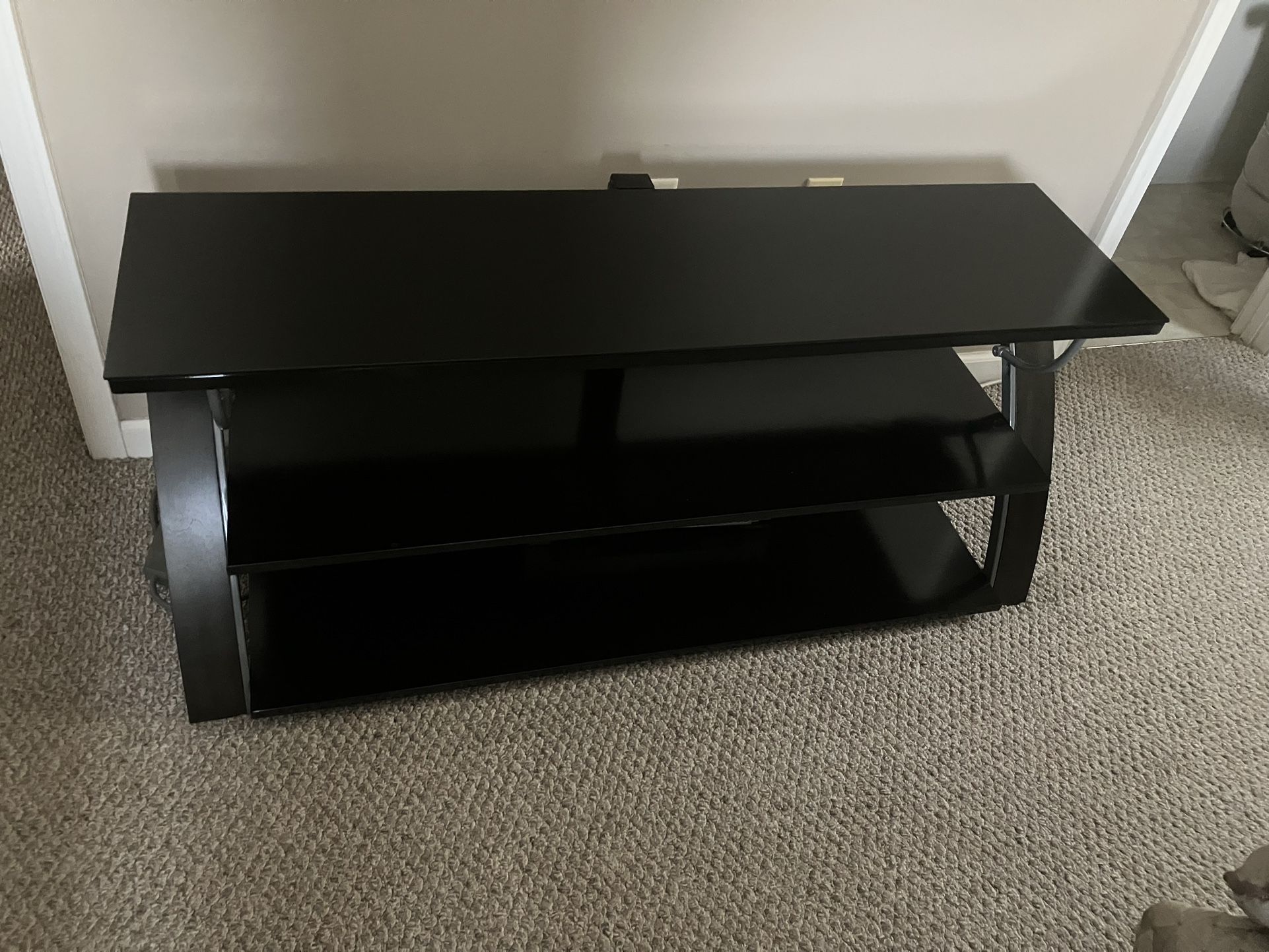 TV Stand Black/glass