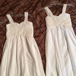 Never Worn Flower Girl Graduation Bridesmaid Wedding Dress Size 4/5 And 6