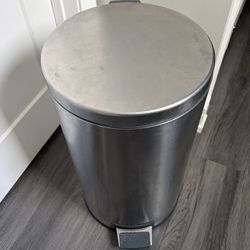 Stainless Steel Step Trash Can