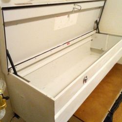 Weather Guard Chest ToolBox White Steel 62X20X19.25