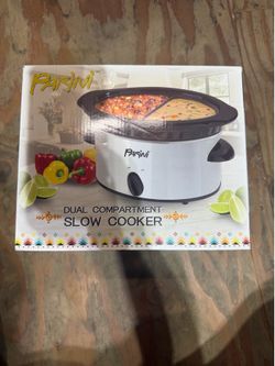 Slow Cooker Dual Compartment