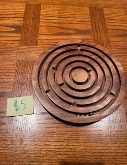 Wooden Puzzle Decoration Piece