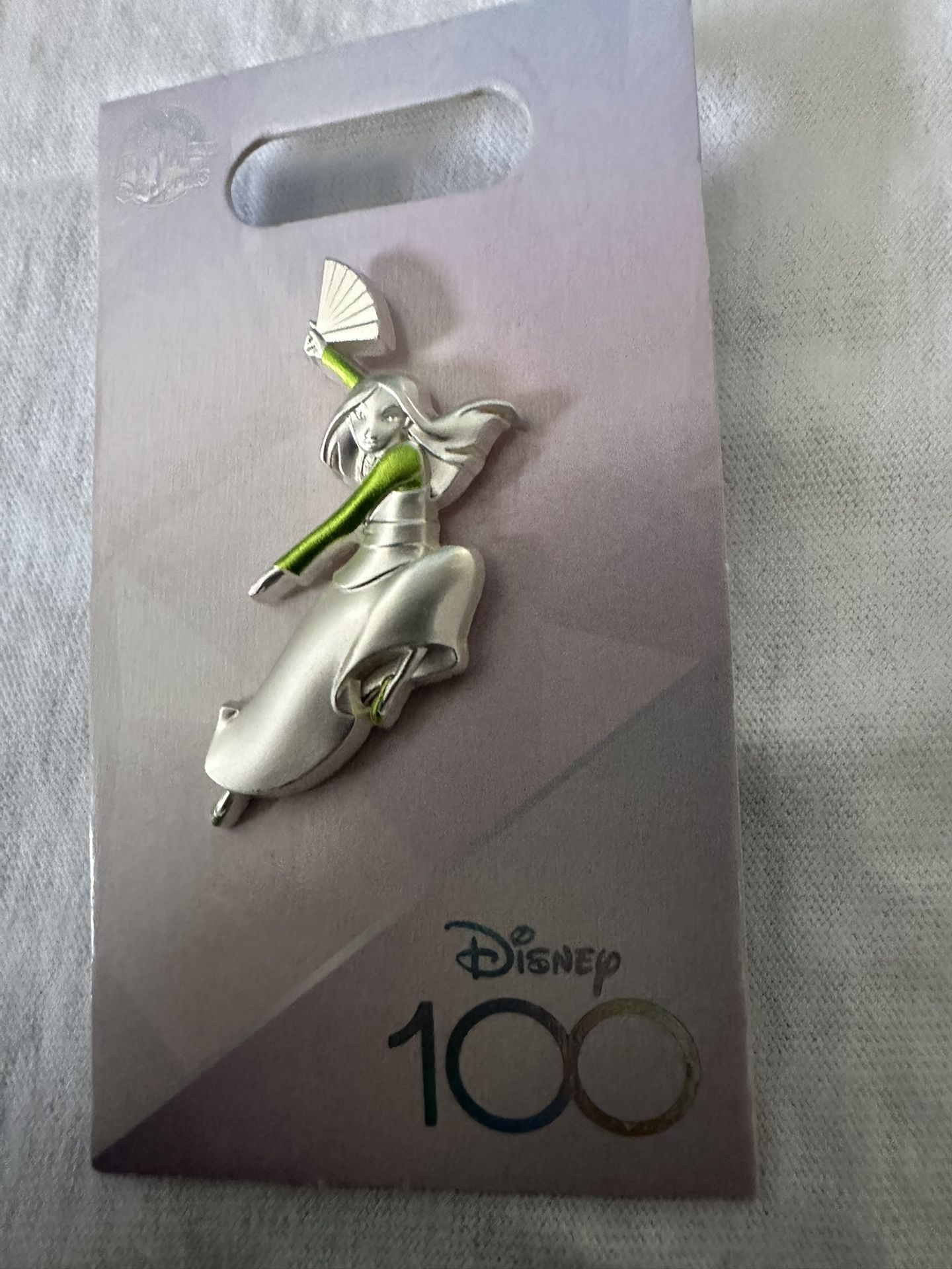 Disney 100 Anniversary Celebration Mulan Trading Pin
