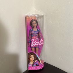 Barbie Fashion Doll with Colorful Dress Modern Style