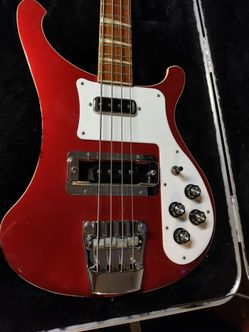 Rickenbacker 4003 Rubyglow Rare Cliff Burton Metallica