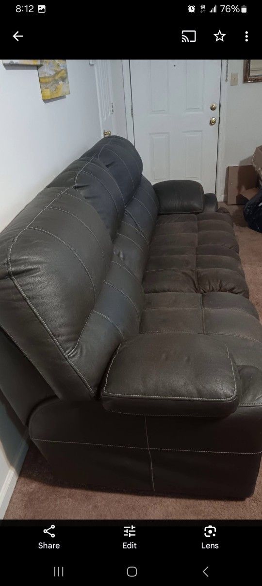 Gray Sofa Set