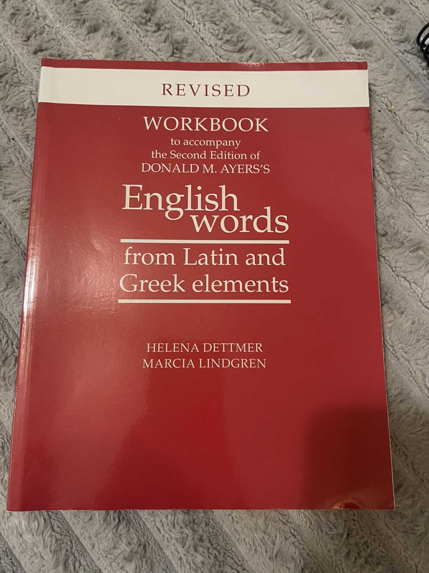 English Words From Latin And Greek Elements