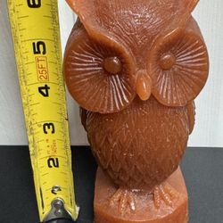 Vintage Owl Shaped Candle Figure just $7