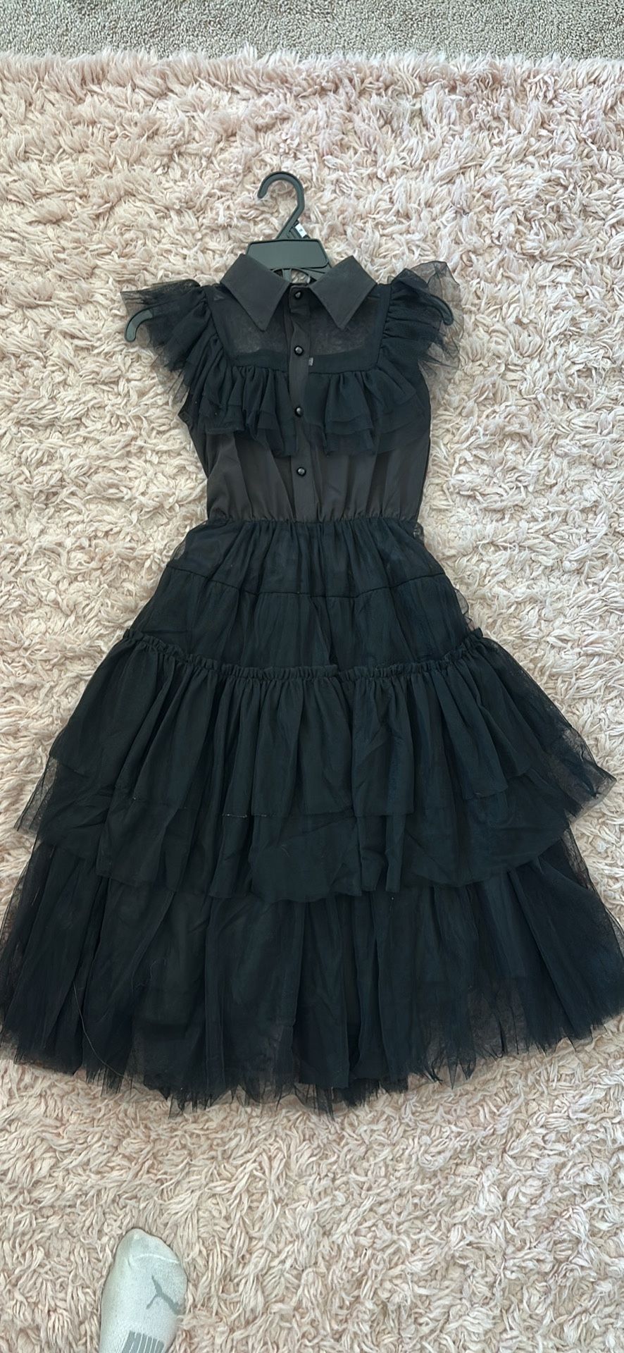 Wednesday costume for girls
