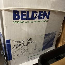 1000 FT Belden 350 Plenum Cable 
